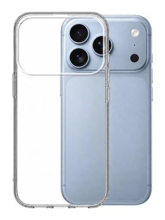 iPhone 18 PRO Uyumlu Ultra İnce Silikon Esnek Şeffaf Kılıf