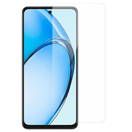 Oppo A3 Uyumlu Kırılmaz Ekran Koruyucu Temperli Cam