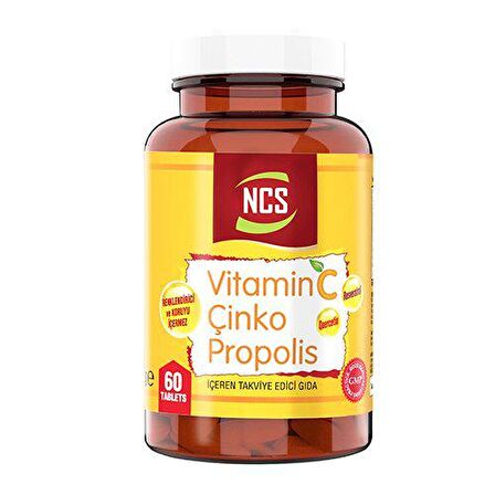 Vitamin C Çinko Propolis Vitamin D Quercetin Resveratrol 60 Tablet