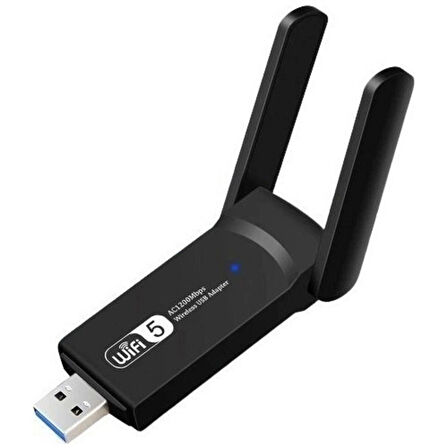 Wifi Alıcı AC1200 Mbps Dual Band USB 3.0 Adaptör Kablosuz Wifi Alıcı