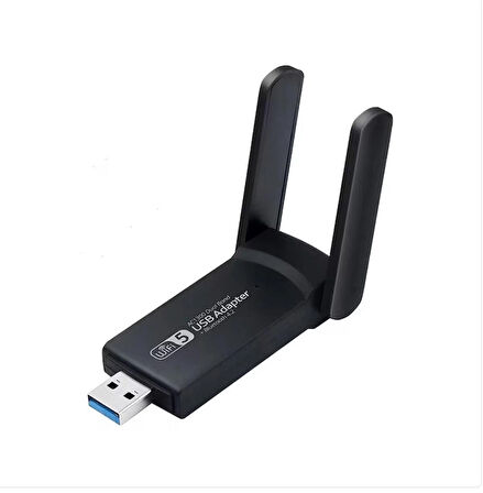  AC1300 Mbps Dual Band 2.4G/5G USB 3.0 Adaptör Kablosuz Wifi Alıcı Kingboss