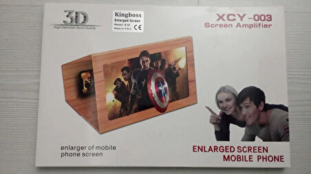 Telefon Ekran Büyüteci 3D enlarged screen amplifier kingboss