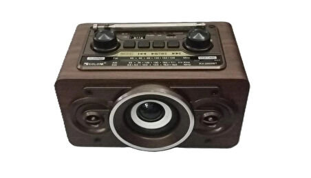 Radyo RX-2503BT Fm 3 Bant USB, Hafıza Kartı, Bluetooth Okuyucu - Kompakt ve Lüks