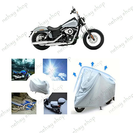 Rks Ry18 Motosiklet Brandası Su Geçirmez Kumaş Motor Brandası , Motor Arka Çanta Uyumlu, lastikli / kırmızı jant stickerı hediyeli
