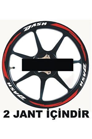 Şık Tasarım  motosiklet Jant Şeridi Hero Dash Sağ-Sol/Ön-Arka