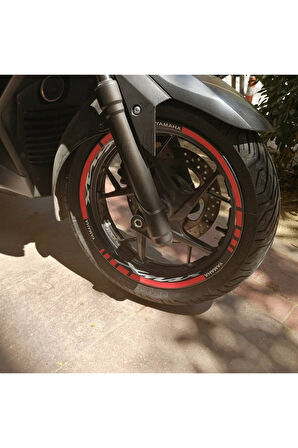 Şık Tasarım  motosiklet Jant Şeridi Xj6 600 Sağ-Sol/Ön-Arka