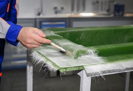 Fiberglass Dış Kalıp Yapım Ve Tamir Seti 5 Ürün Yüksek Kalite , Su sızdırmazlık tamir seti , Camelyaf , Fırça, Reçine