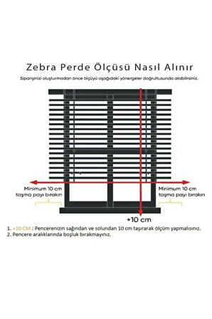 Pliseli Stor Zebra Perde Etek Dilimli