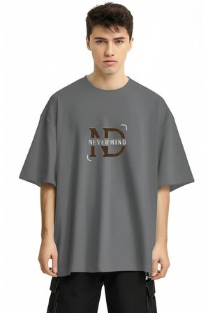 Baskılı Oversize Tişört | Erkek Streetwear T-Shirt