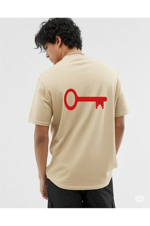 Unisex Kadın Erkek The Key To Çift Sevgili T-shirt 2'li Set Takım