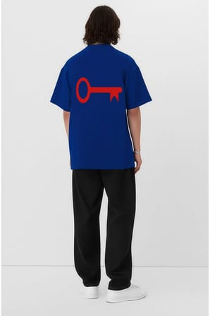 Unisex Kadın Erkek The Key To Çift Sevgili T-shirt 2'li Set Takım