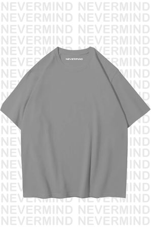 Unisex Van Gogh Baskılı Oversize Tshirt