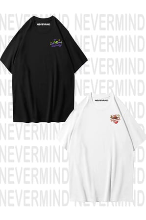 Nevermind Unisex To Infinity & Beyond Ön Baskılı Sevgili Çift Kombini Tişört 2'li Set