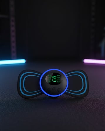 Mini EMS Masaj Cihazı Karın Kol Bacak İçin Elektronik Kas Uyarıcı