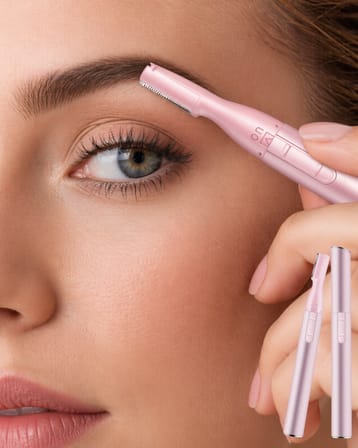 Elektrikli Kaş Alma Makinesi Hassas Kesim Yüz Tüyü Temizleme Taşınabilir Trimmer