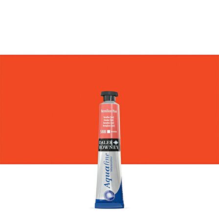 Daler Rowney Aquafine Tüp Suluboya 8ml N:588 Vermilion Hue