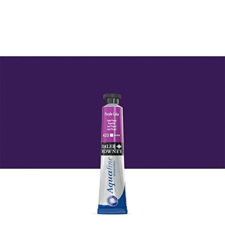 Daler Rowney Aquafine Tüp Suluboya 8ml N:433 Purple Lake