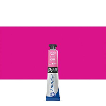 Daler Rowney Aquafine Tüp Suluboya 8ml N:537 Permanent Rose