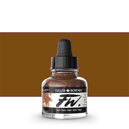 Daler Rowney FW Acrylic Artist Ink 29.5ml Sepia 251