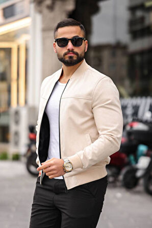 Unisex Süet Kolej Ceket - Günlük ve Spor Kombinlerin Vazgeçilmezi