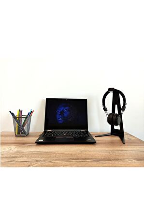 Metal Oyuncu Kulaklık Standı Kulaklık Askısı Headset Stand-siyah