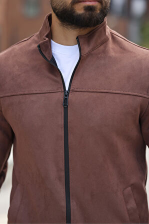 Basic Baharlık Süet Ceket - Sade ve Şık Stil