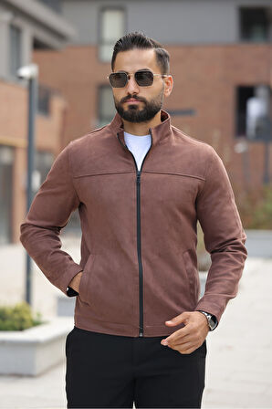 Basic Baharlık Süet Ceket - Sade ve Şık Stil