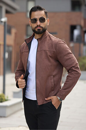 Basic Baharlık Süet Ceket - Sade ve Şık Stil