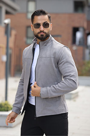 Basic Baharlık Süet Ceket - Sade ve Şık Stil