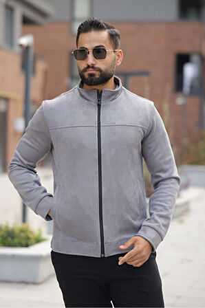 Basic Baharlık Süet Ceket - Sade ve Şık Stil