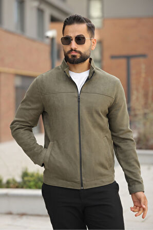 Basic Baharlık Süet Ceket - Sade ve Şık Stil