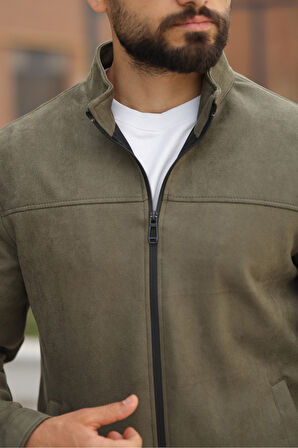 Basic Baharlık Süet Ceket - Sade ve Şık Stil