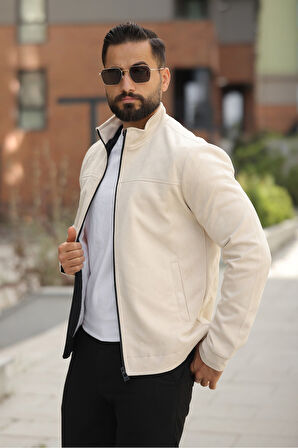 Basic Baharlık Süet Ceket - Sade ve Şık Stil