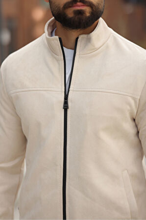 Basic Baharlık Süet Ceket - Sade ve Şık Stil