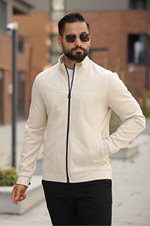 Basic Baharlık Süet Ceket - Sade ve Şık Stil