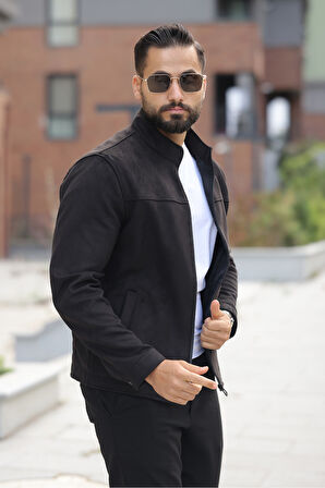 Basic Baharlık Süet Ceket - Sade ve Şık Stil