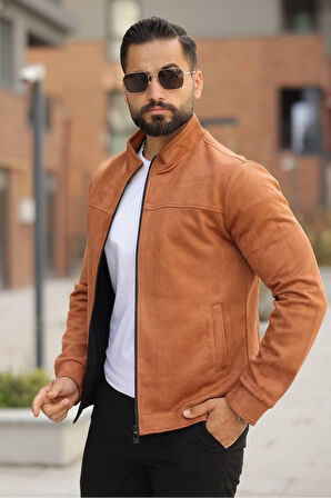 Basic Baharlık Süet Ceket - Sade ve Şık Stil