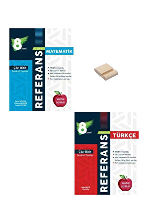 LGS 8. Sınıf Referans Matematik ve Türkçe Tarihi Çöz-Bitir Testler