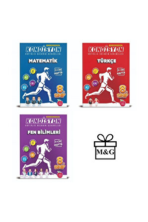 8.Sınıf Kondisyon Matematik Türkçe Fen Bilimleri Ve Paragraf Deneme