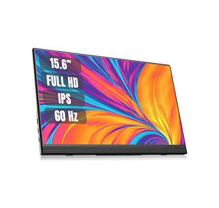 Ultrax 15.6" Full Hd 60hz Ips Type-c Taşınabilir Monitör
