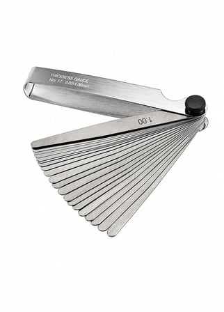 100 mm Sentil Çakısı 20 Yaprak 0.05-1.00 mm Sentil Mastarı Yaprak Sentil Ölçüm Seti