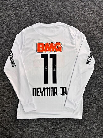 Neymar 11 Santos 2011 Sezon  Nostalji Uzun Kol Futbol Forması