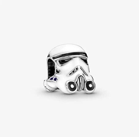 Gümüş s925 Damgalı Star Wars Stormtrooper Helmet Charm