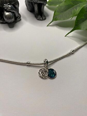 Gümüş s925 Damgalı Star Wars Yoda Sallantılı Charm