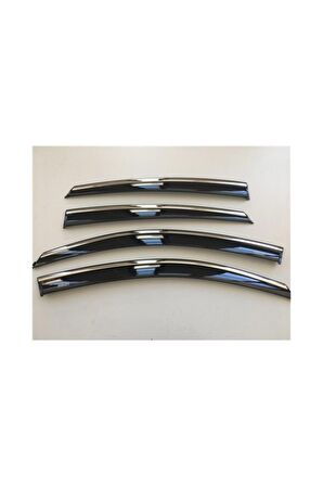 Vw Passat B8 2015-2021 Kromlu Cam Rüzgarlığı 4'lü Mugen