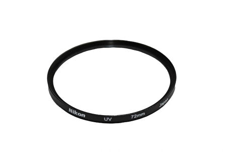 Nikon 72mm UV Filtre - Lens Koruma | Uyumlu: AF-S NIKKOR 24-70mm f/2.8E, 18-200mm f/3.5-5.6G, 70-200mm f/2.8G