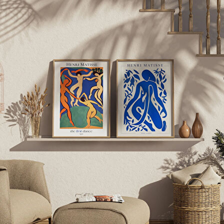 Matisse Duvar Sanatı 2 Baskı Seti, Matisse, Baskılar, Matisse Sanatı