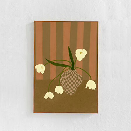 Beyaz Laleler tablosu, eklektik sanat