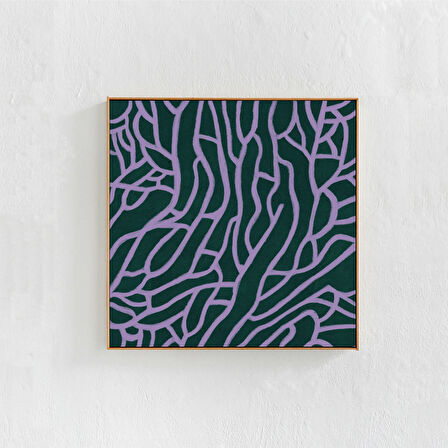 Soyut Resim Duvar Sanatı: Kare, İskandinav