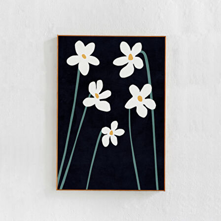 Bahar Çiçekleri, Duvar Sanatı: Modern İskandinav Bohem Dekoru